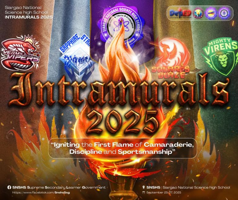 SNSHS INTRAMURALS 2025